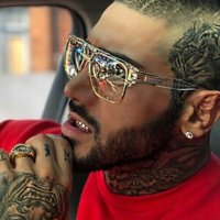 Male sunglasses large gafas de Sol lentes de MODA para OCULOS espejuelos