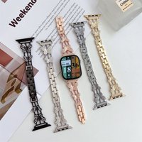 Watch Band iWatch 42 44 45 46 49mm 38 40 41mm Metal Fashion Watch Strap Watch Series Ultra2 Series 10 9 8 7 6 5 4 3 2 1