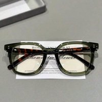 Stylish Square Frame Glasses High End Slimming Trendy Anti Light Non Prescription