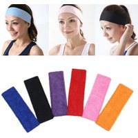 Fashion Korean yoga headband sports headband headscarf running fitness sweat absorbent belt headband headdress solid