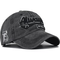 Men’s Monogrammed Embroidered Baseball Cap, Cotton Adjustable Outdoor Casual Cap