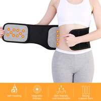 Self Heating Belt Back Waist Posture Corrector Magnetic Therapy Lumbar Support Adjustable Back Brace Double afterburner belts