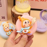 Cartoon Star Mini Airbag Cushion Portable Handheld Hair Massage Comb