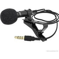 Mini Microphone Condenser Clip-on Lapel Lavalier Mic Wired for Phone Laptop For Phone Portable Mini Stereo HiFi Sound Quality