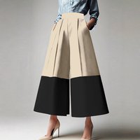 Clothing Fashion Elegant Matching High Waist Line Version Slim Long Casual Pants