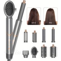 AUGUSDEA 8-in-1 professional hair dryer brush high-speed negative ion styling tool with curling iron, volumizer and
