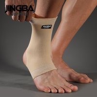 JINGBA Ankle Support Brace Basketball Running Soccer Martial Arts Tennis Lightweight & Breathable Nylon Sports Protector 