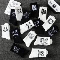Socks Deodorant Mid Tube Socks White Cross Border Foreign Trade Cotton Socks Summer Sports Basketball Socks Wholesale