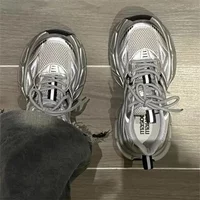 Thick Soled Dad For Women 2024 New Women's Summer Sier Height Increasing Running Casual Sports Shoes