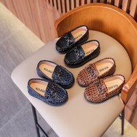 British Style Toe Shoes Slip On Shoes Retro Small Medium Sized Dress Shoes Slip On Loafers Shoes