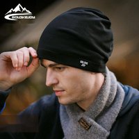 Winter New Stacking Hat Men’s Outdoor Cycling De Rong Warm Headband Hat Ear Protection Windproof and Antistatic DMZ63