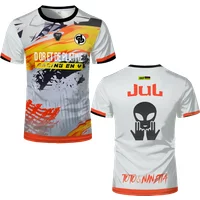90 minute Series MM9 Football JUL Jerseys 3D Printing Sports Quick drying Breathable T shirts Outdoor Street Team Training Short sleeved Summer