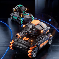 Building Blocks remote control car toy gesture sensing four wheel drive off road car robot