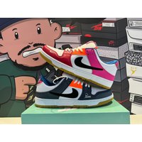 Adult Mens Womens Fashion DunkSB Low Pro Colorful Two Different Colored Sneakers Sports Shoes Skateboarding Shoes