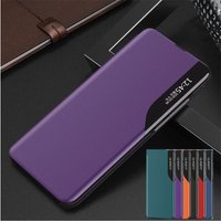 High Quality Leather Flip Case Samsung Galaxy S21 Ultra S20 FE S10 Lite S22 Plus S9 S8 S7 Edge Cover Galaxy Note 20