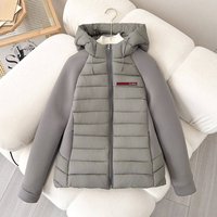 Stand up Collar Cotton padded Coat Thick Padded Jacket Bread Coat Handsome Coat