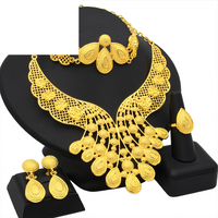 Rings big name fashion necklaces earrings rings bracelets four piece set Dubai India Nigeria jewelry wholesale