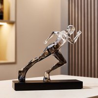 Modern Art Runner Ornaments Living Room Entrance Cabinet Office Desktop Decoration Lettering Prize Housewarming Gift