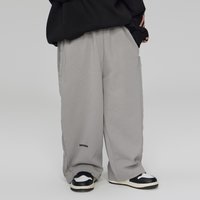 Clothing Loose Straight Sports Trousers Middle Large Letter Embroidered Casual Sweatpants Trend