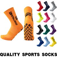Hot Selling TC Professional Thickened Towel Bottom Sweat Absorbing Deodorizing Glue Point Non Slip Football Sports Football Socks