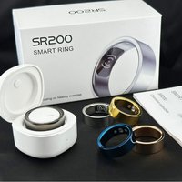 Cross border popular SR200 smart ring Bluetooth ring temperature heart rate blood oxygen exercise sleep monitoring wireless charging