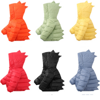 Cross border supply 2023 autumn winter cartoon style down jackets short lightweight jackets