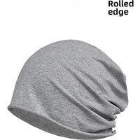 Tripeds Baotou Hat Spring Autumn Thin Top Curl Solid Cotton Single Layer Fashionable All Match Pregnant Moon Hat