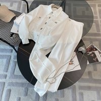 Clothing High end casual sports sweater suit