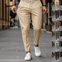  Slim Fit Chino Pants – Business Casual Trousers Stretch Fabric & Wrinkle Resistant Finish 