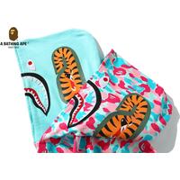 BATHING APE ABC CAMO High Quality Pure Cotton Version Colorful Double Hat SHARK FULL ZIP HOODIE