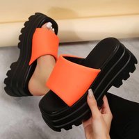 Summer Style Platform Sandals Fashion Open Toe Wedge Lightweight High Heeled Shoes