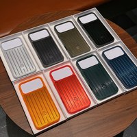 NeoGear Simple Solid Luggage Phone Case Compatible 17 16 PMAX Personalized Full Coverage IPhone 15P