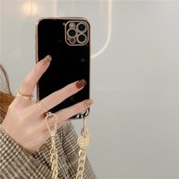 Luxury Handbag Chain Bracelet Phone Case Xiaomi Mi 11 Lite mi12 11t 10s 11pro mi11 9 9T Mi8 Plating Soft Silicone Co