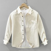 Workwear Trend Long Sleeved Shirt Fashionable Versatile Artistic Casual Loose Top