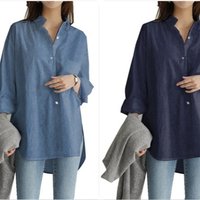 Aria Basics Aria Basics Cross border 2021 Autumn European American Fashion Solid Long Sleeve Turn down