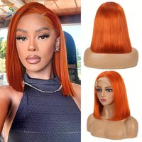 13×4 Hd Frontal Wigs Human Hair Pre Plucked With Baby Hair 350