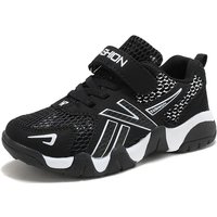 Children's Spring And Summer Sports Shoes Low-top Leisure Running Travel Shoes For Boys And Girls Single Mesh Hollowed Out Breathable