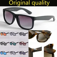 Top Quality Fashion 55mm JUSTIN 4165 Polarized Sunglasses Nylon Frame Sun Glasses Accessori