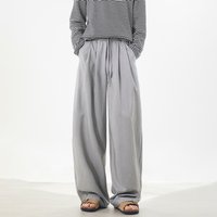 Men’s Straight Fit Pleated Casual Pants – Lightweight, Wrinkle-Resistant & Versatile Cleanfit Trousers For Spring & Summer
