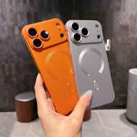 Luxury Paint PC Charging Case Iphone 17 Pro Max Air 16 15 14 13 Plus Slim Frameless Camera