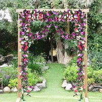 45 Head Artificial Vine Garland 2.5m Faux Floral Hanging Decor Wedding Home Party & Outdoor Decoration