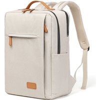 Top Grain Leather Backpack For Men - 17 inch Laptop Bag Large Capacity - Casual Daypack - Shoulder Backpacks - Mens Business Travel Computer Bags