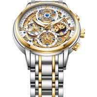 Quartz Watch Multi Function Waterproof Hollowed Out