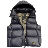 Women's Clothing Black And Gold Down Jacket Vest Outer Wear Season Thickened Short Versatile Shiny Duck Down Waistcoat