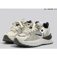 Women's Thick-soled Sneakers 2025 New Autumn Casual Dad In Premium Gray, Niche Retro Forrest Gump Style Women's Shoes