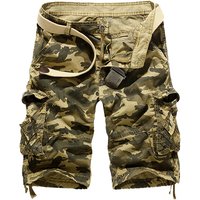 Man's Clothing 5 Points Pants Summer Fashion 5 Points Multi-bag Hip Hop Skateboard Loose Men Camouflage Pants 5 Points Pants