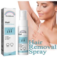 West&Mth removal spray can remove hair quickly under the armpit. The private part is gentle and fast, without