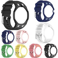 Hot selling Silicone Watch Strap Swatch Swatch Silicone Strap AP Royal Pop Joint Pocket Watch Wrist Strap