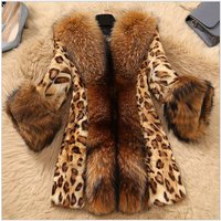 Fashion Long Fur Coat Raccoon Fur Coat