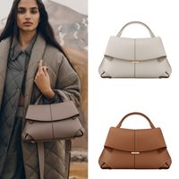 Fashion Shoulder Bag Style Fashionable Genuine Leather Handbag High Quality Classic Versatile Smile Bag.